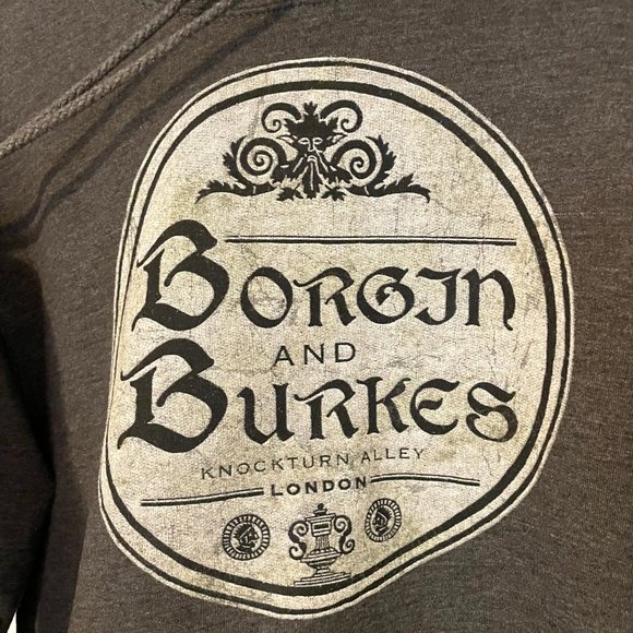 NWOT Harry Potter Borgin and Burkes Hoodie from Universal Orlando Size S - Picture 2 of 7
